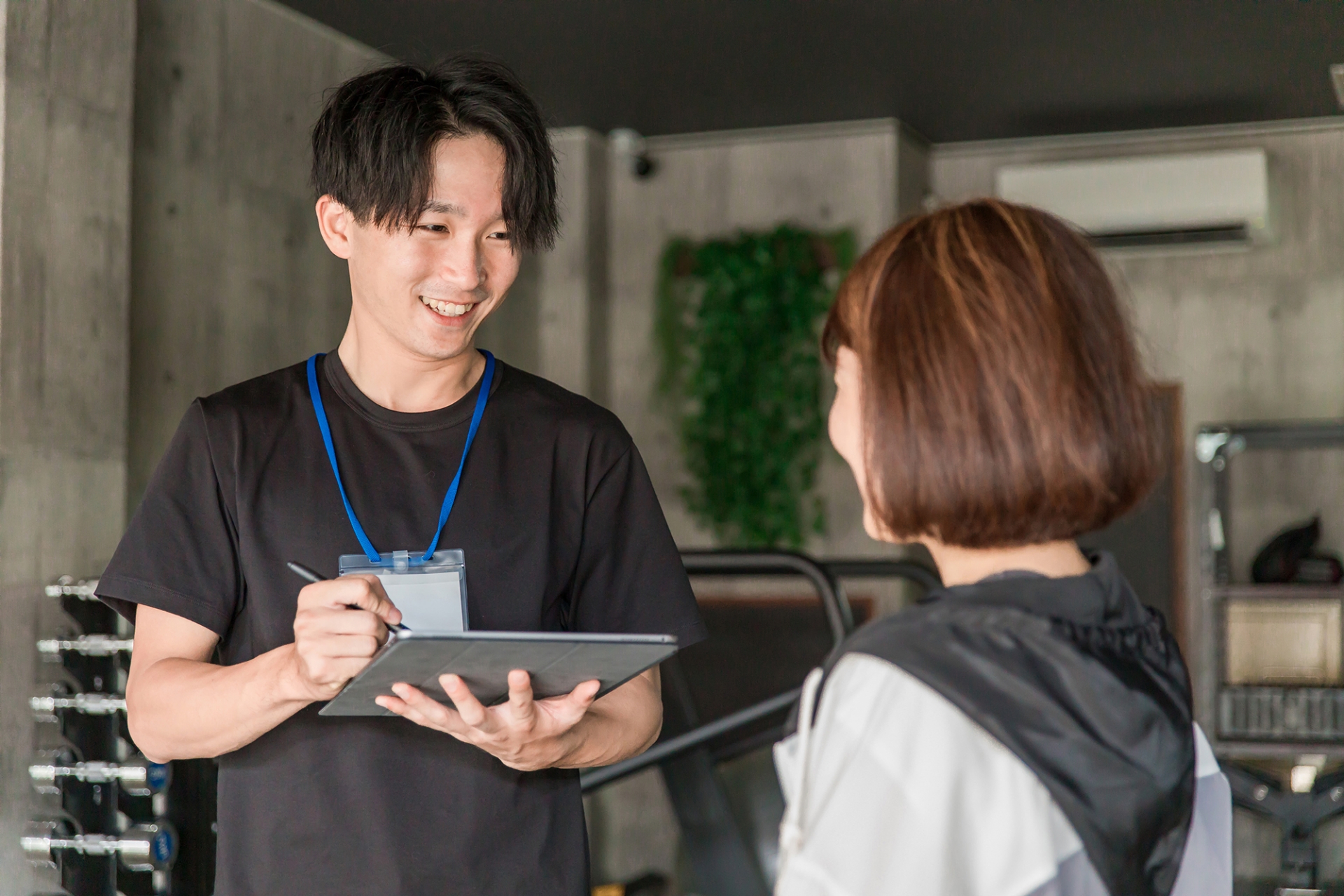 EMS機器によるトレーニング